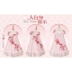Mademoiselle Pearl Bow Rabbit Tops Blouses Aprons Skirts JSKs and Ops(Reservation/Full Payment Without Shipping)